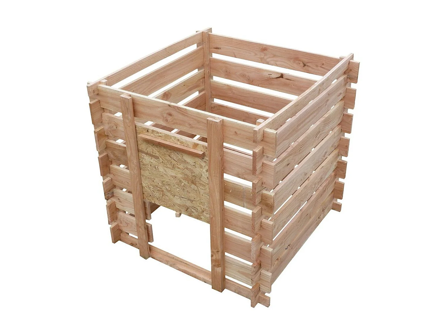 Composteur en bois de douglas naturel 700 litres