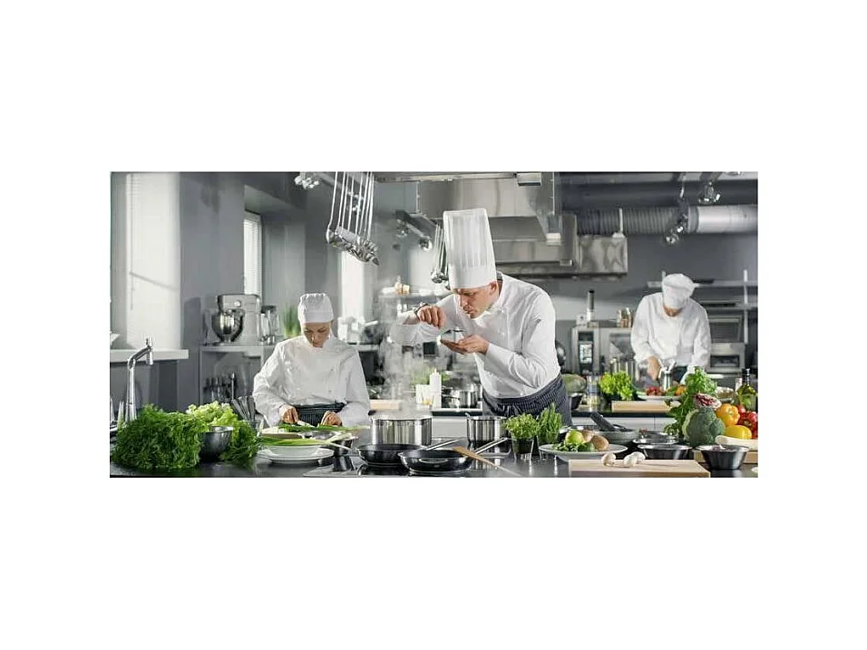 Table à plancha tout inox  2 plateaux sans rebord