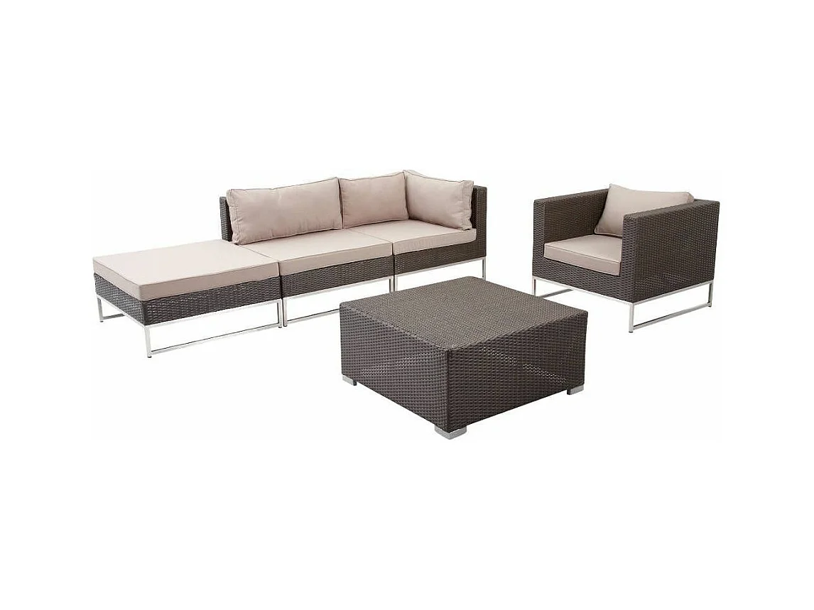 Salon de jardin Mirage 5 pièces