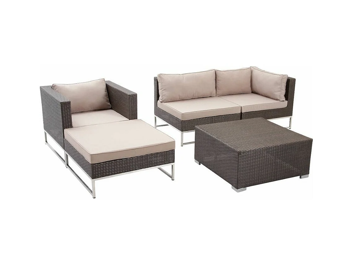 Salon de jardin Mirage 5 pièces