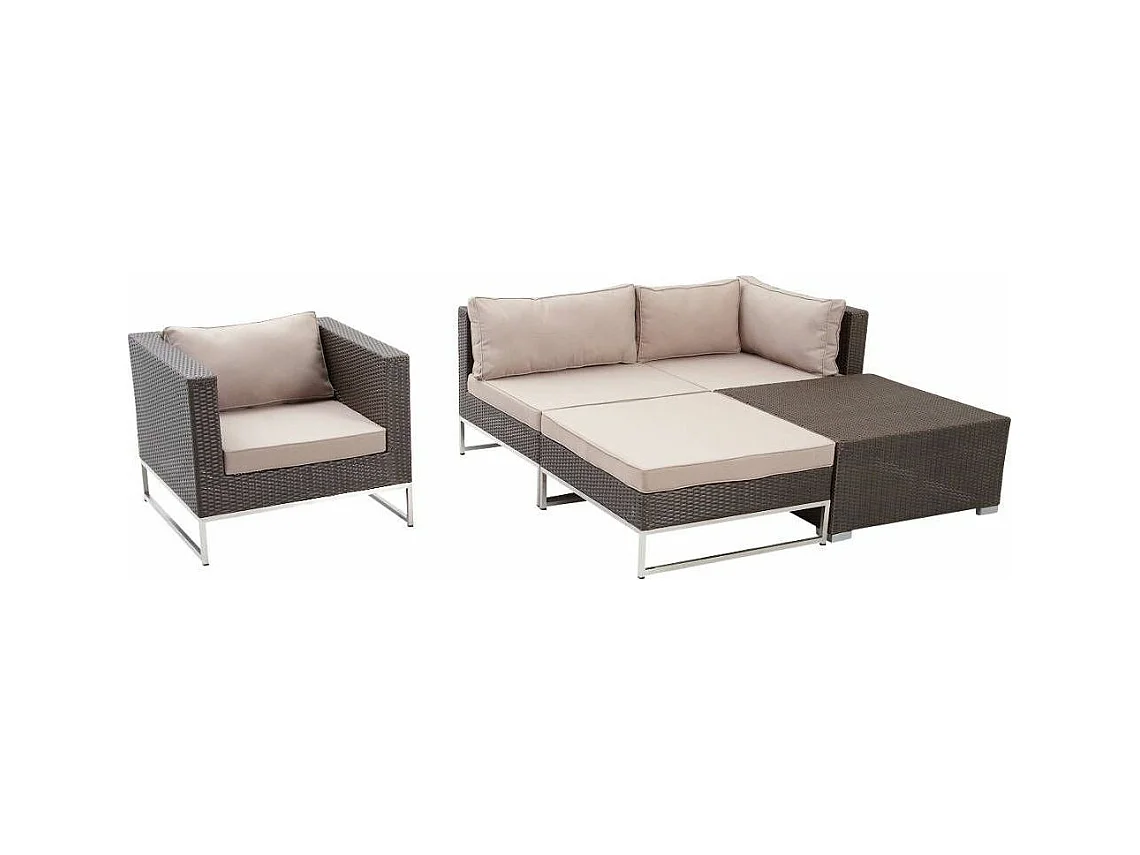 Salon de jardin Mirage 5 pièces