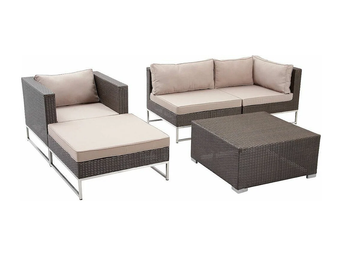 Salon de jardin Mirage 5 pièces