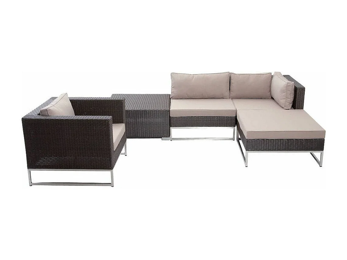 Salon de jardin Mirage 5 pièces