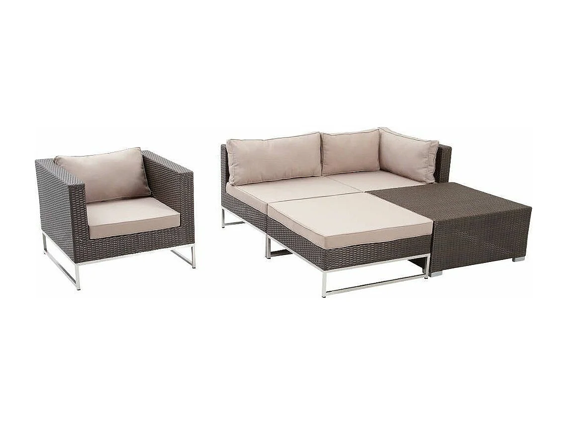 Salon de jardin Mirage 5 pièces