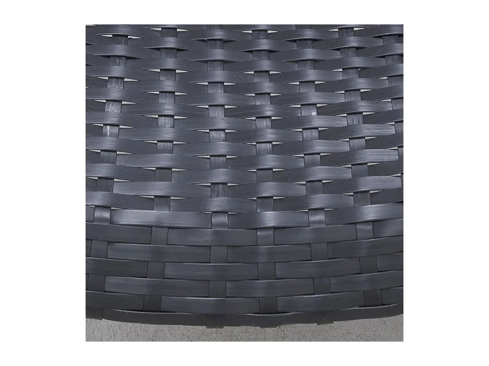 Salon de jardin en polyrésine et métal Kent