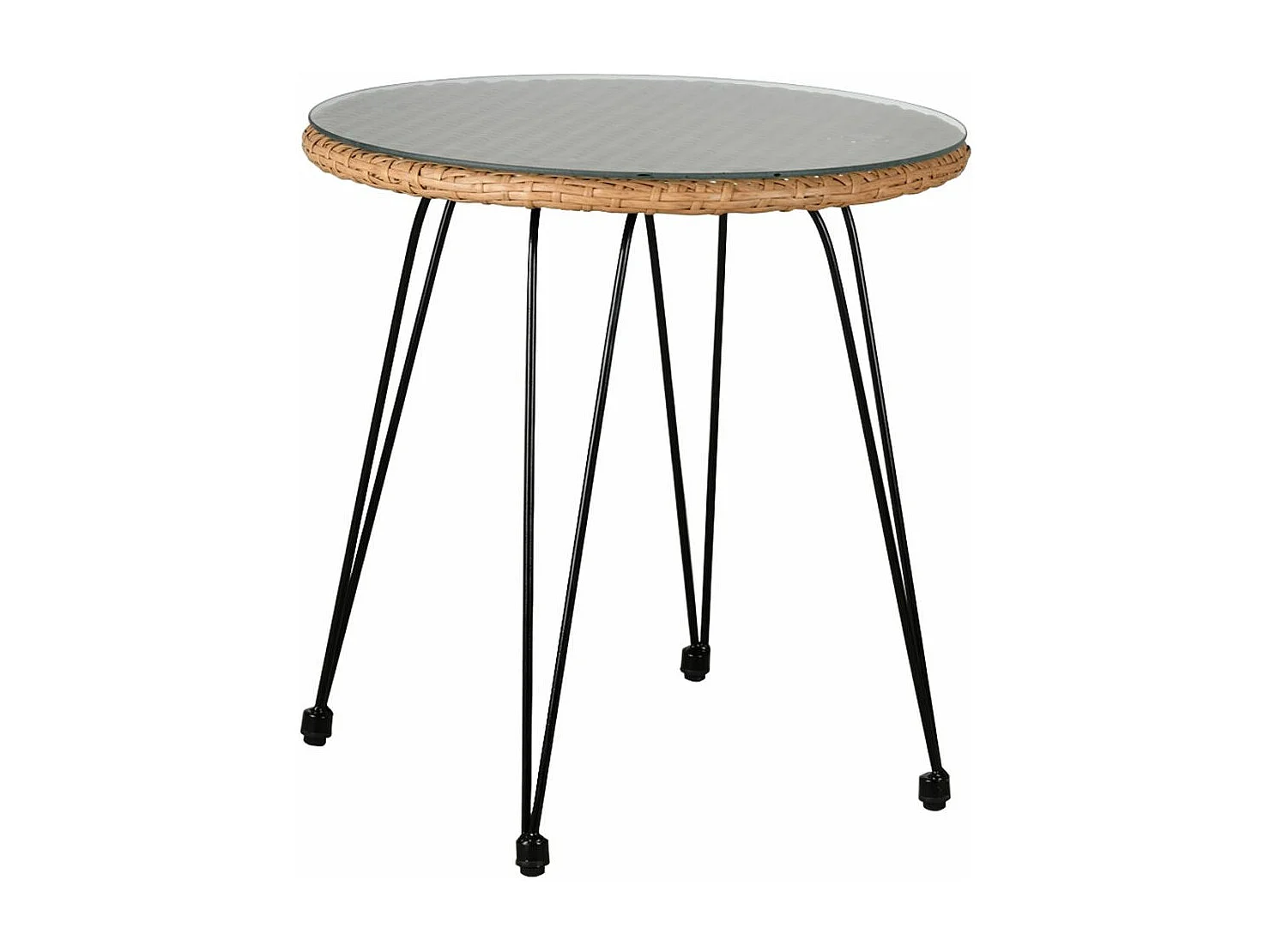 Salon 3 pièces en rotin synthétique Eden