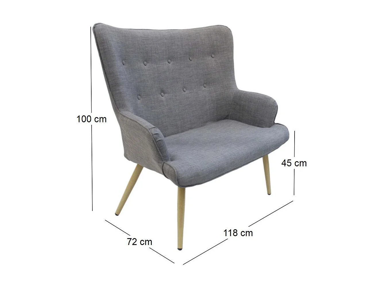 Canape Helsinki Gris