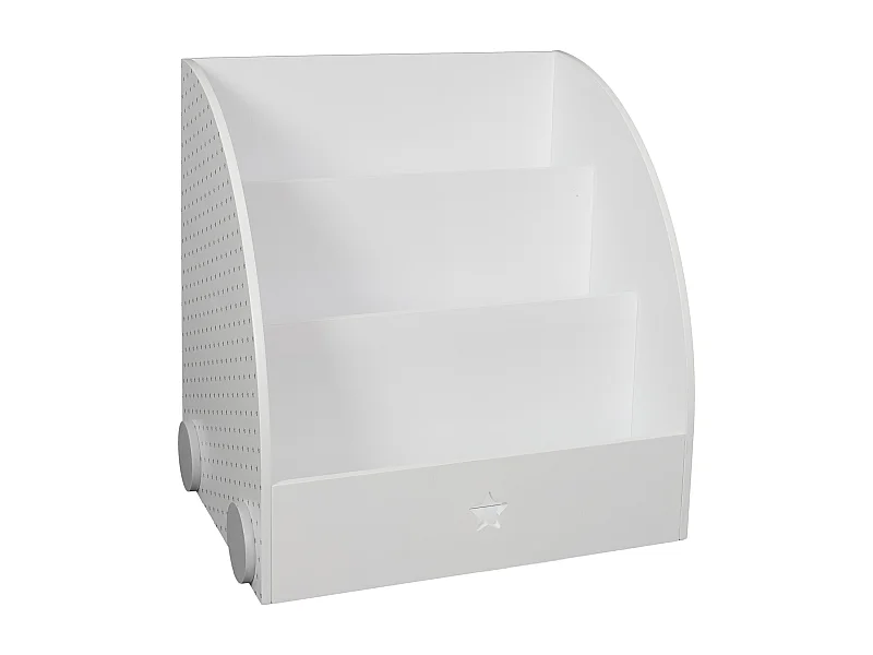 Bibliothèque Enfant Deco "Maeva" 64cm Blanc