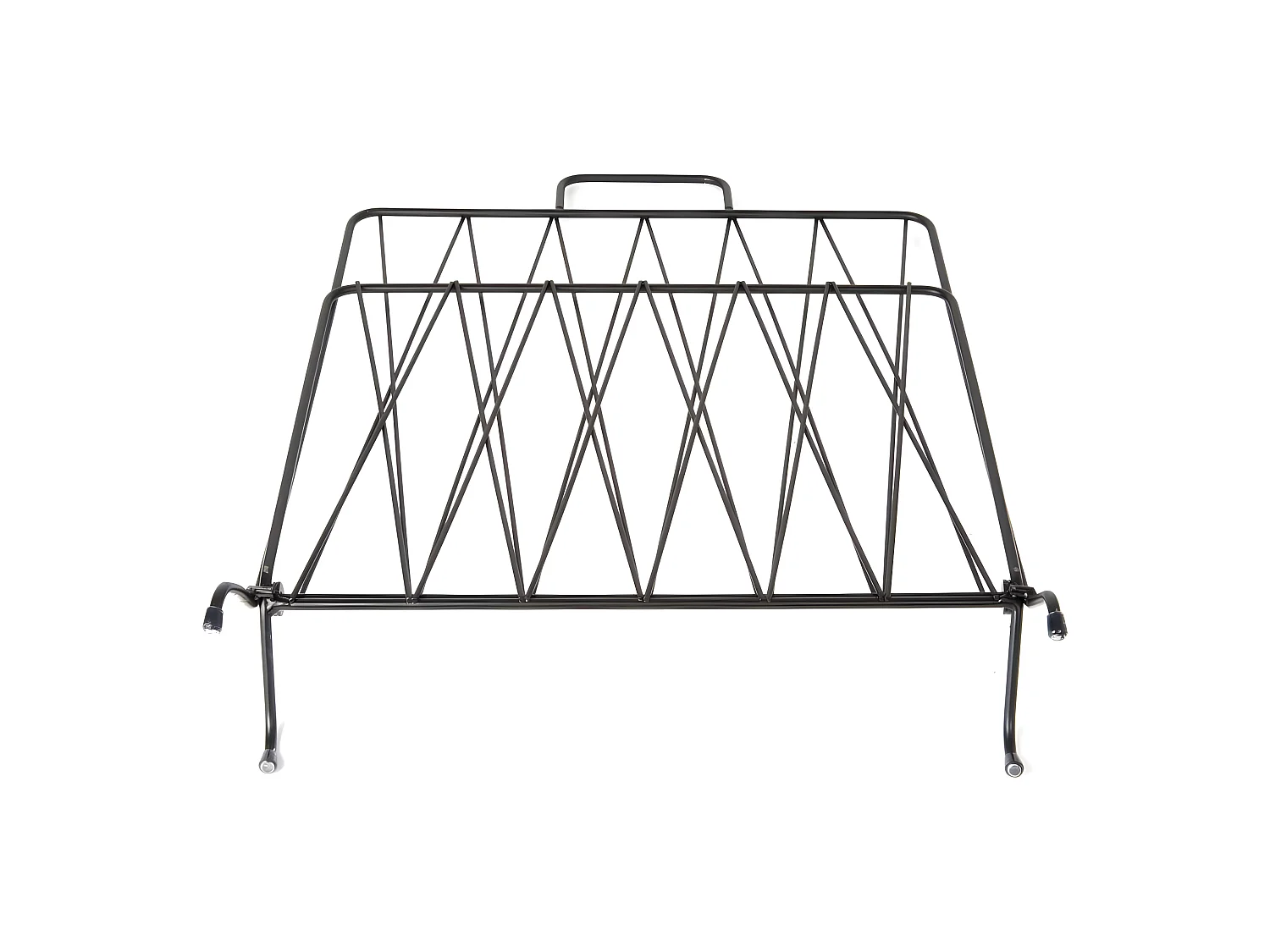 Design-Zeitungsständer aus Metall