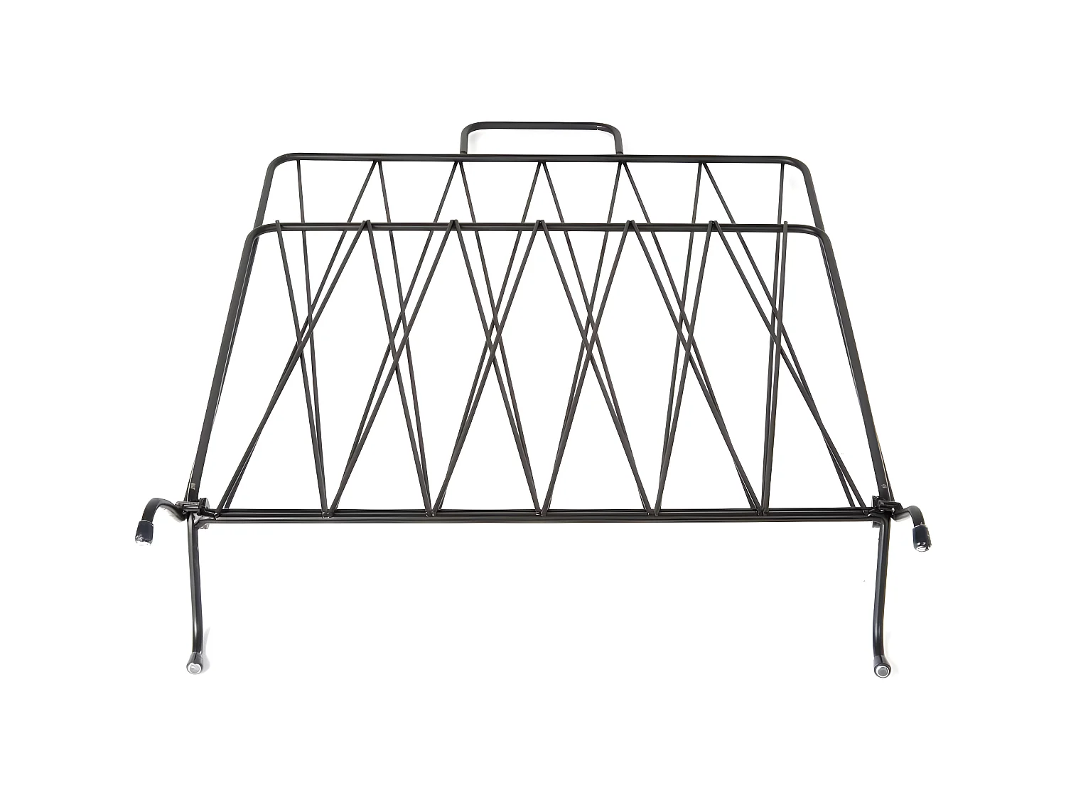 Magazinehouder Diamond Raster - Zwart