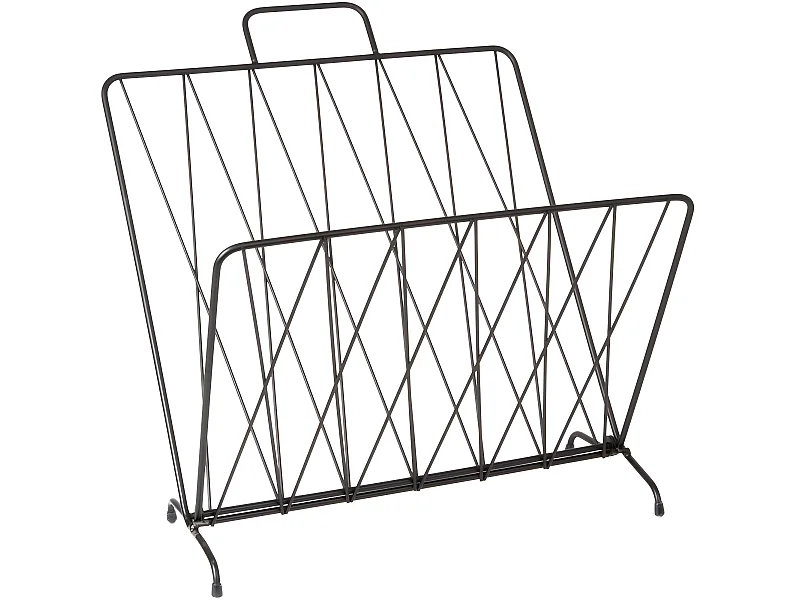 Magazinehouder Diamond Raster - Zwart