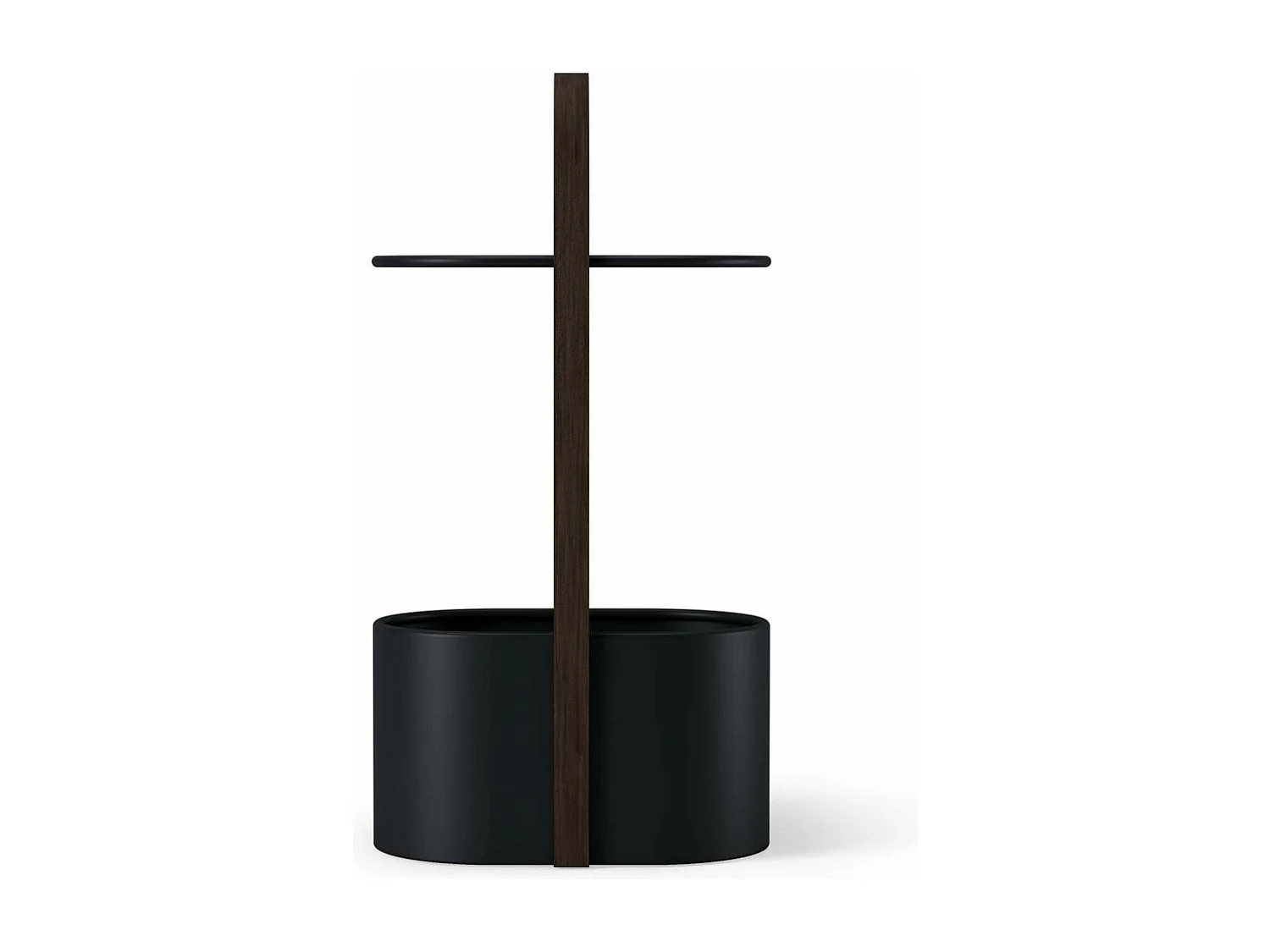 Bout de canapé design range magazine et tablette Hub