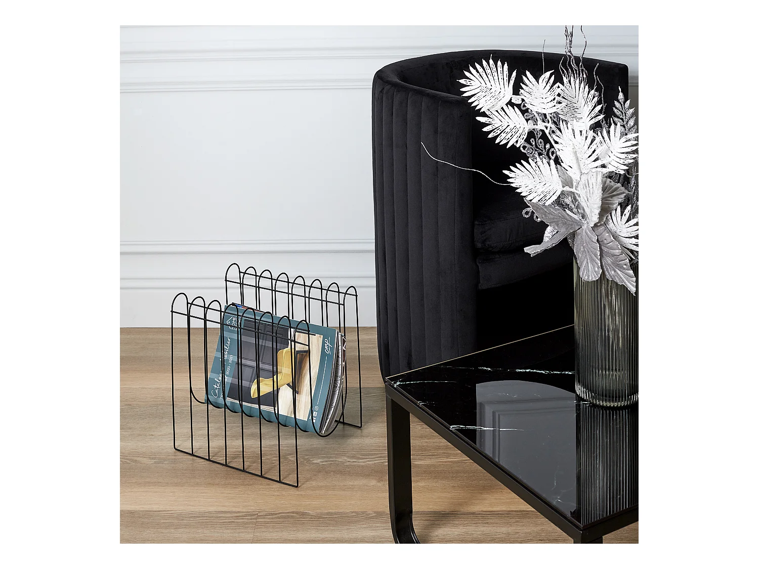 Range Magazines Filaire Noir Noir