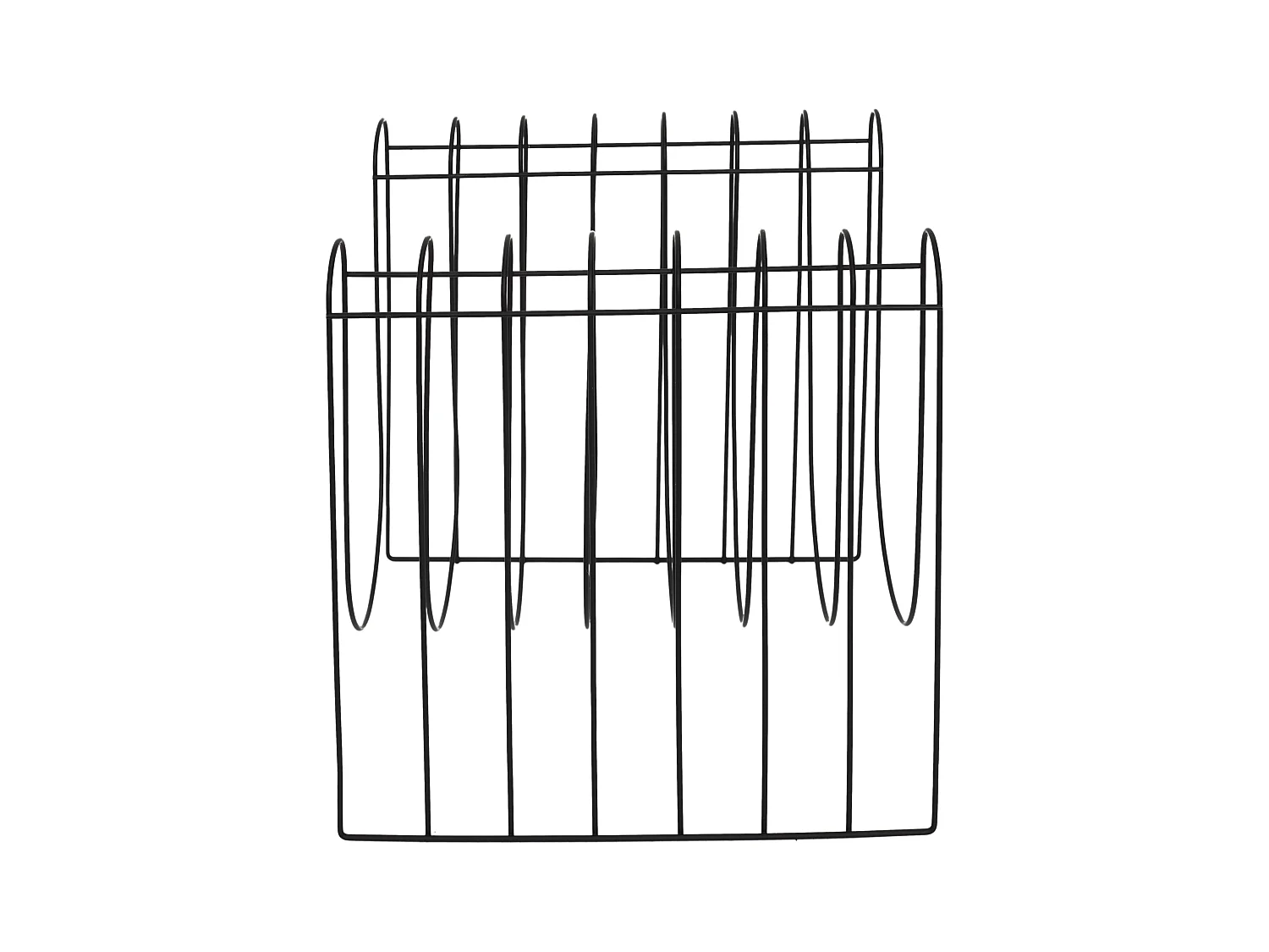 Range Magazines Filaire Noir Noir