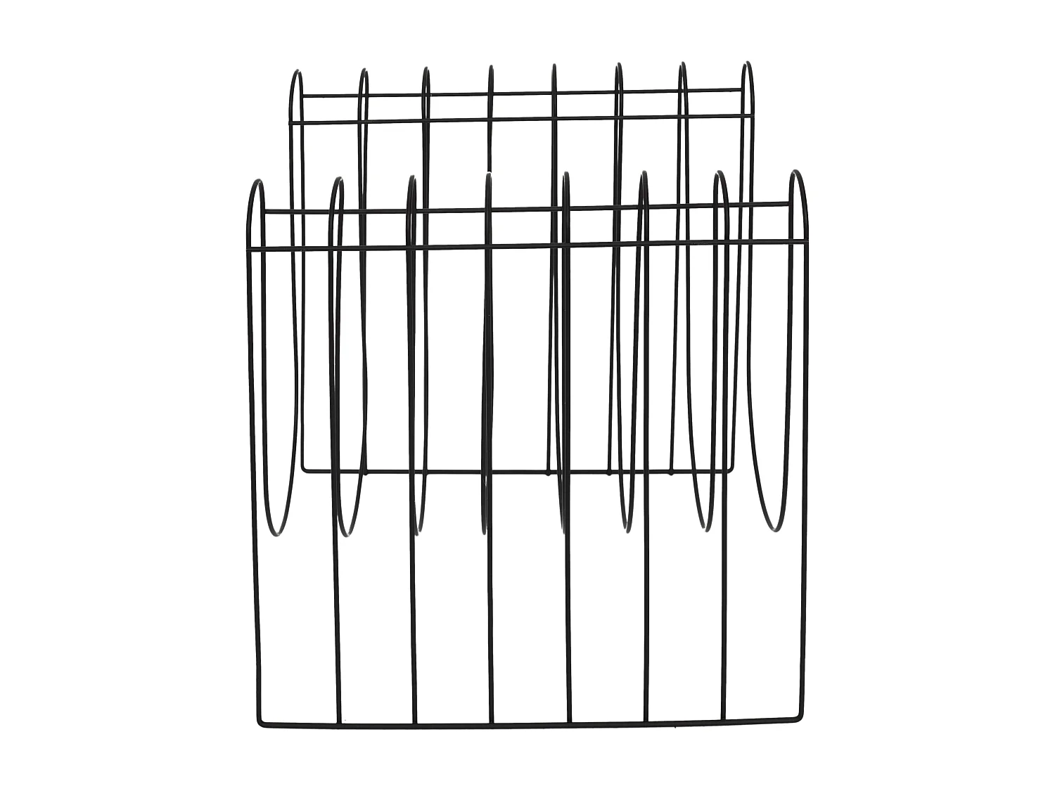 Range Magazines Filaire Noir Noir