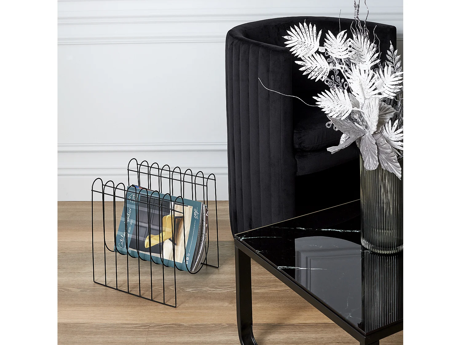 Range Magazines Filaire Noir Noir