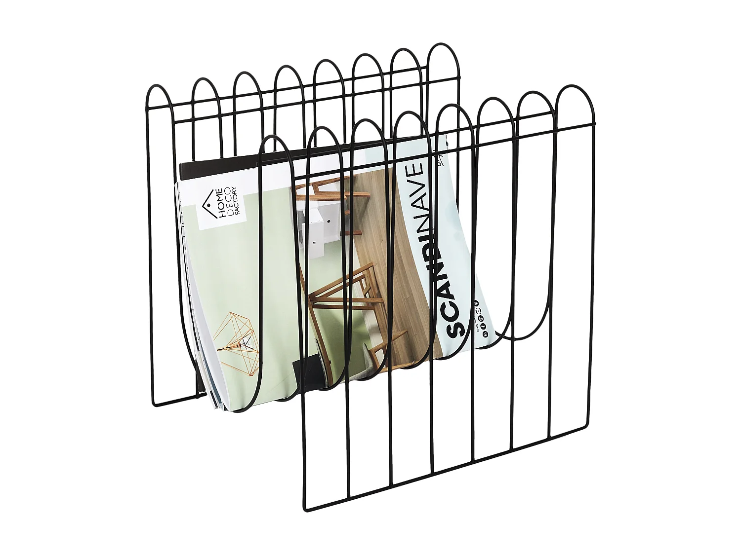 Range Magazines Filaire Noir Noir