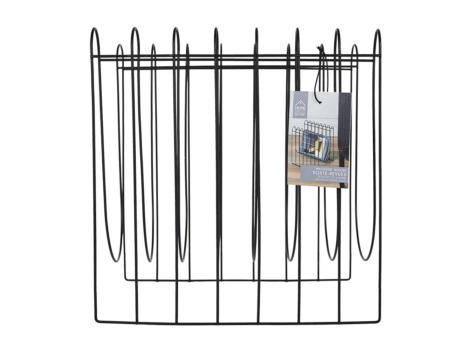 Range Magazines Filaire Noir Noir