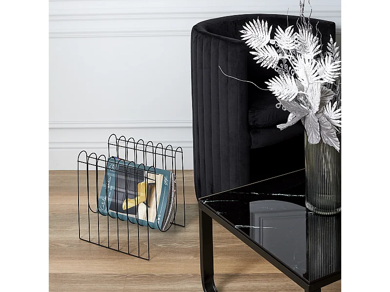 Range Magazines Filaire Noir Noir