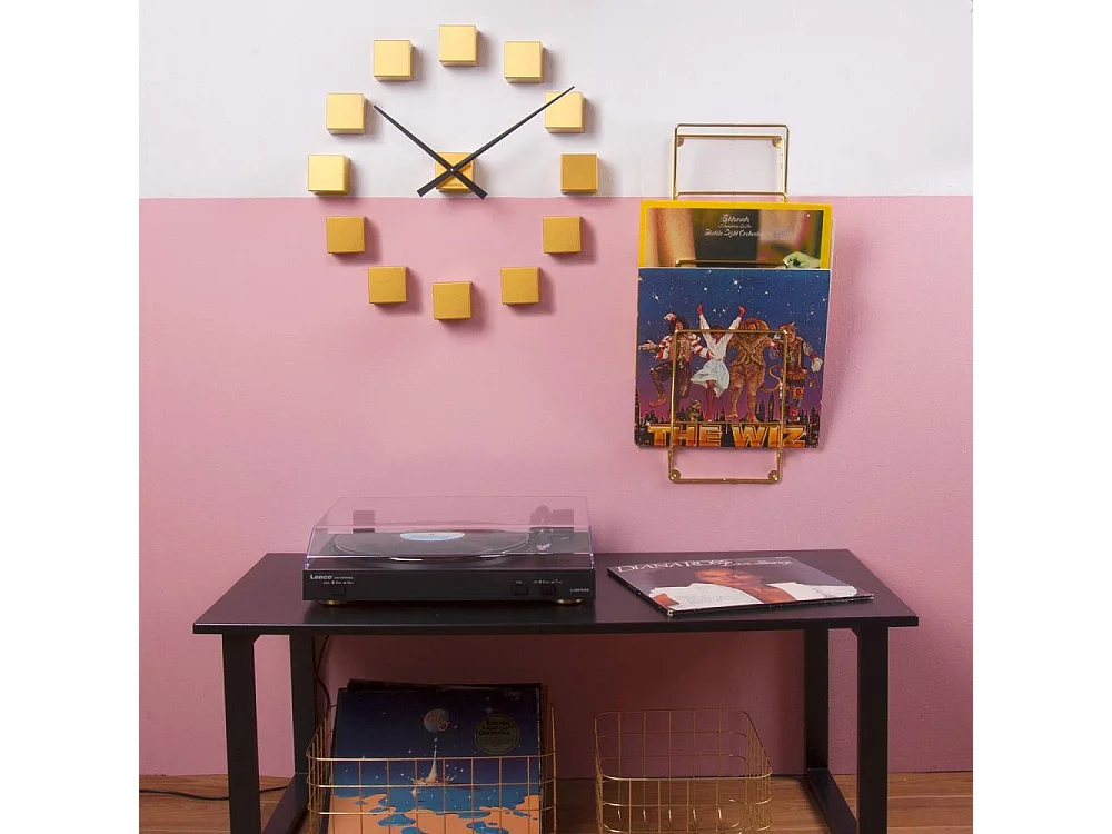 Porte revue mural 4 compartiments métal Mag