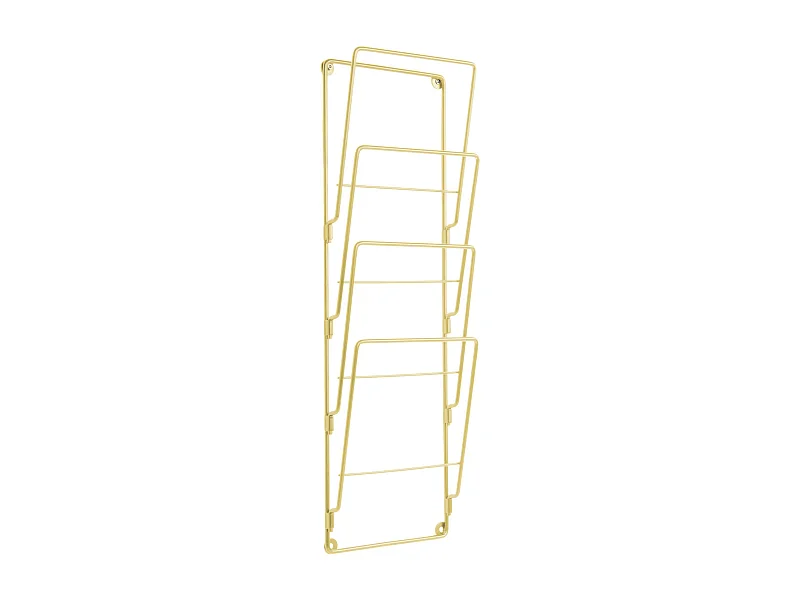 Revistero de pared con 4 compartimentos Mag