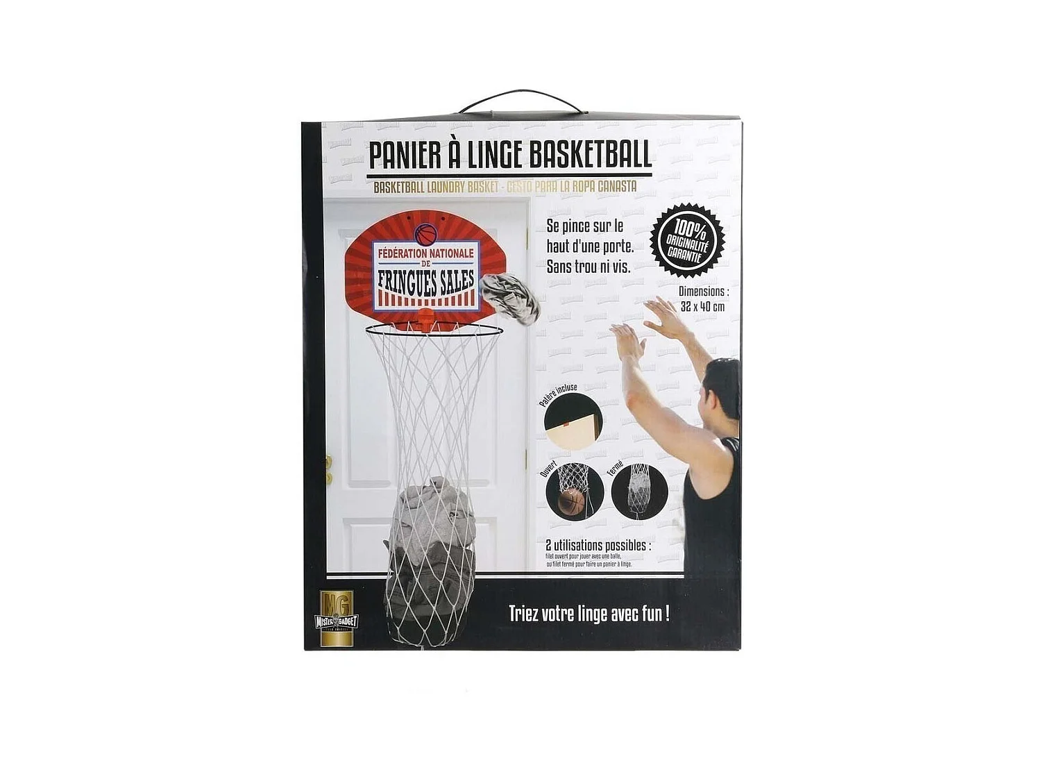 Wäsche-Basketballkorb