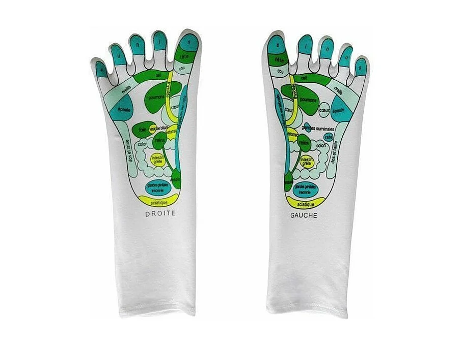 Chaussettes hydratantes Réflexologie & Spa (La paire)