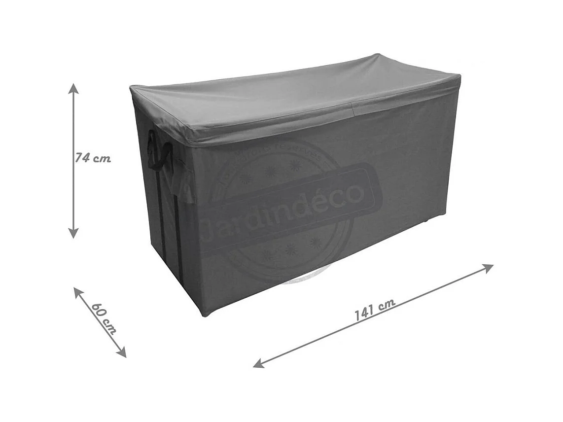 Coffre à coussins en polyester étanche