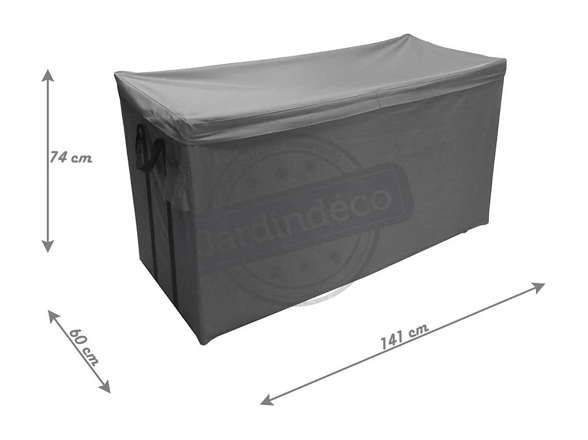 Coffre à coussins en polyester étanche