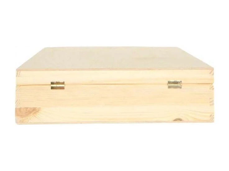 Boite à thé 12 compartiments en pin