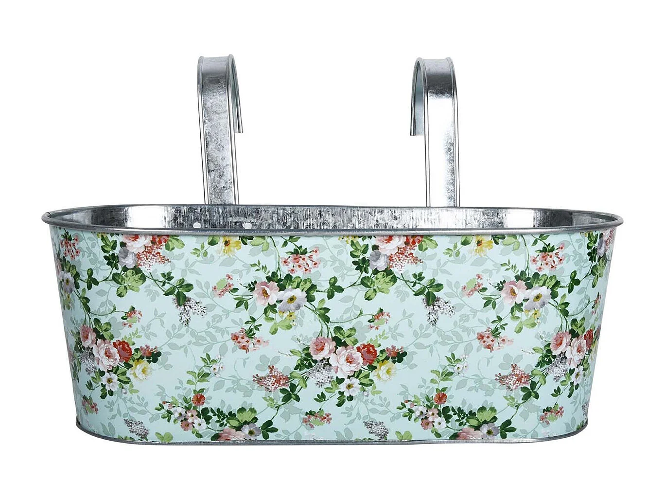 Jardinière de balcon avec crochets Roses