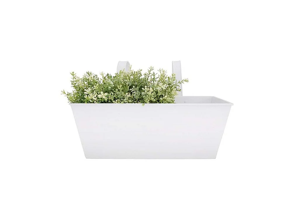 Jardinière balcon en zinc à suspendre