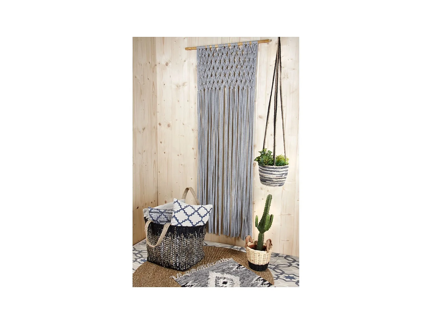 Rideau de porte Bohème