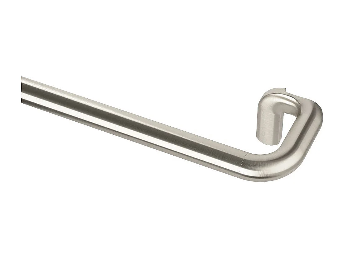 Tringle à rideaux nickel mat Twilight 223.5 à 365,8 cm