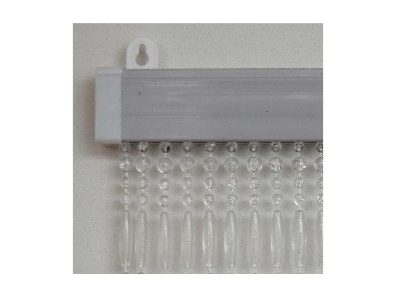 Rideau de porte en perles transparentes Frejus 120 x 230 cm