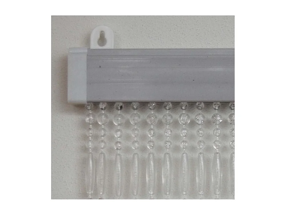 Türvorhang aus durchsichtigen Perlen "Fréjus"