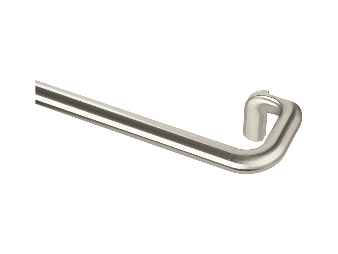 Tringle à rideaux nickel mat Twilight 121,9 à 223.5 cm