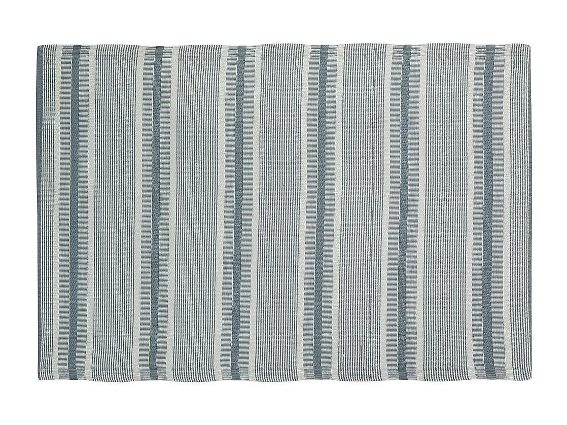 Polypropylen-Teppich für den Außenbereich 120 x 180 cm Ethnisch - Grau