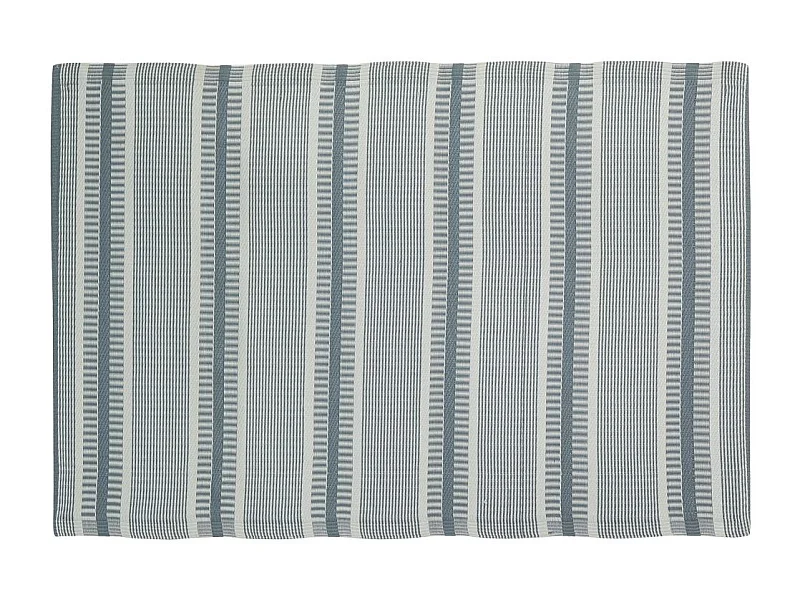 Tapis d'extérieur en polypropylène 120 x 180 cm Ethnique - Gris