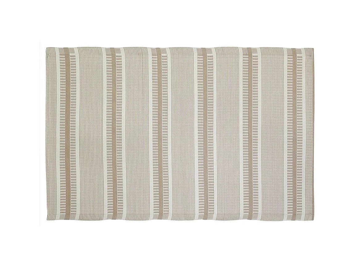 Tapis d'extérieur en polypropylène 120 x 180 cm Ethnique - Beige