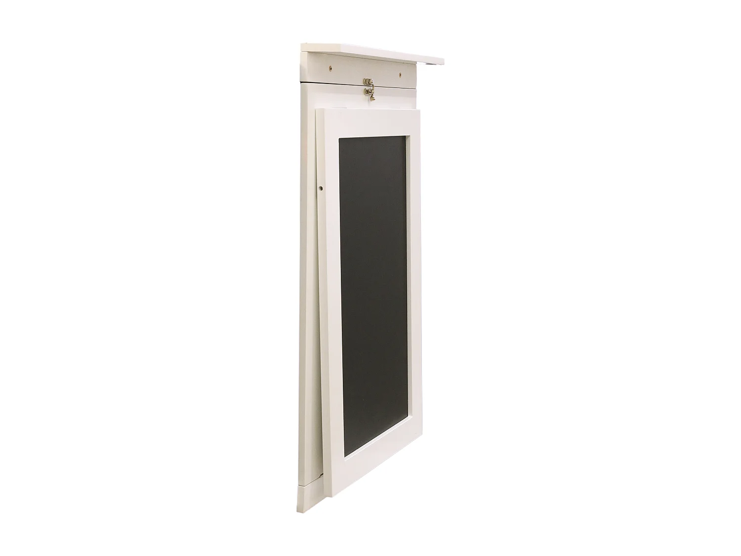 Table Murale Pliante Ardoise "Ezio" 76cm Blanc