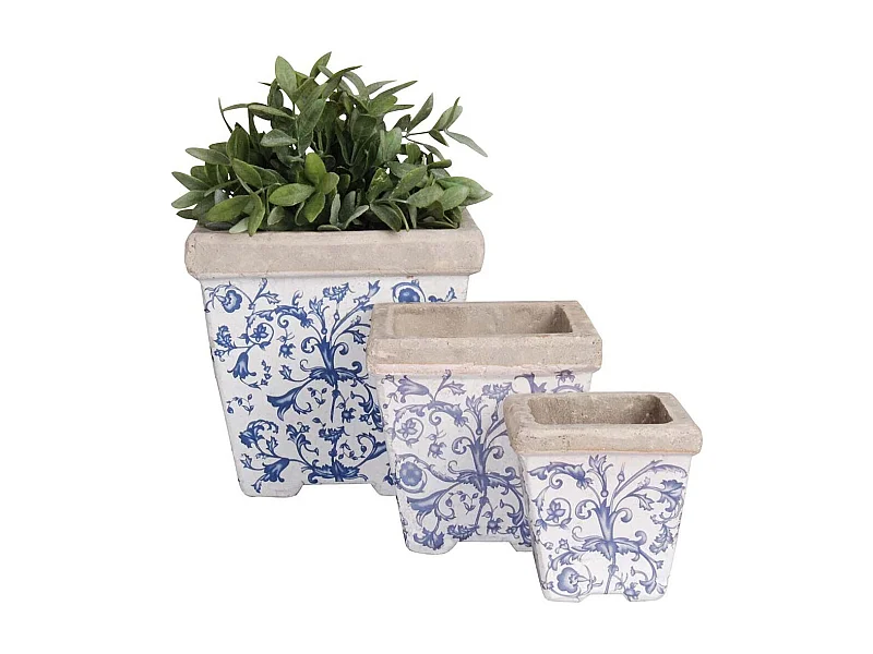 Vasi in ceramica Patina (Set di 3)