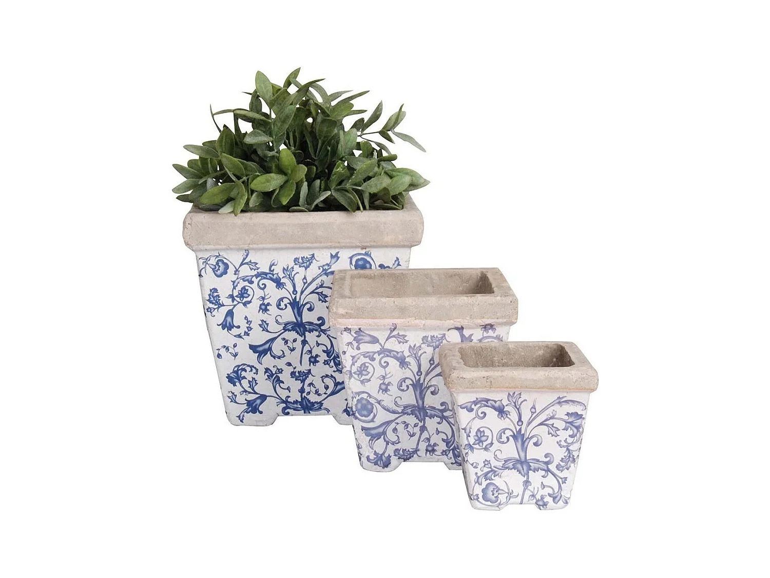 Vasi in ceramica Patina (Set di 3)