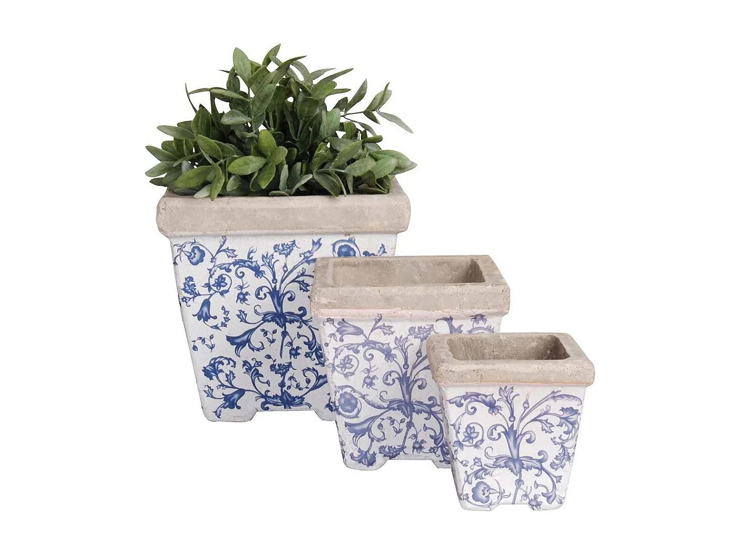 Vasi in ceramica Patina (Set di 3)