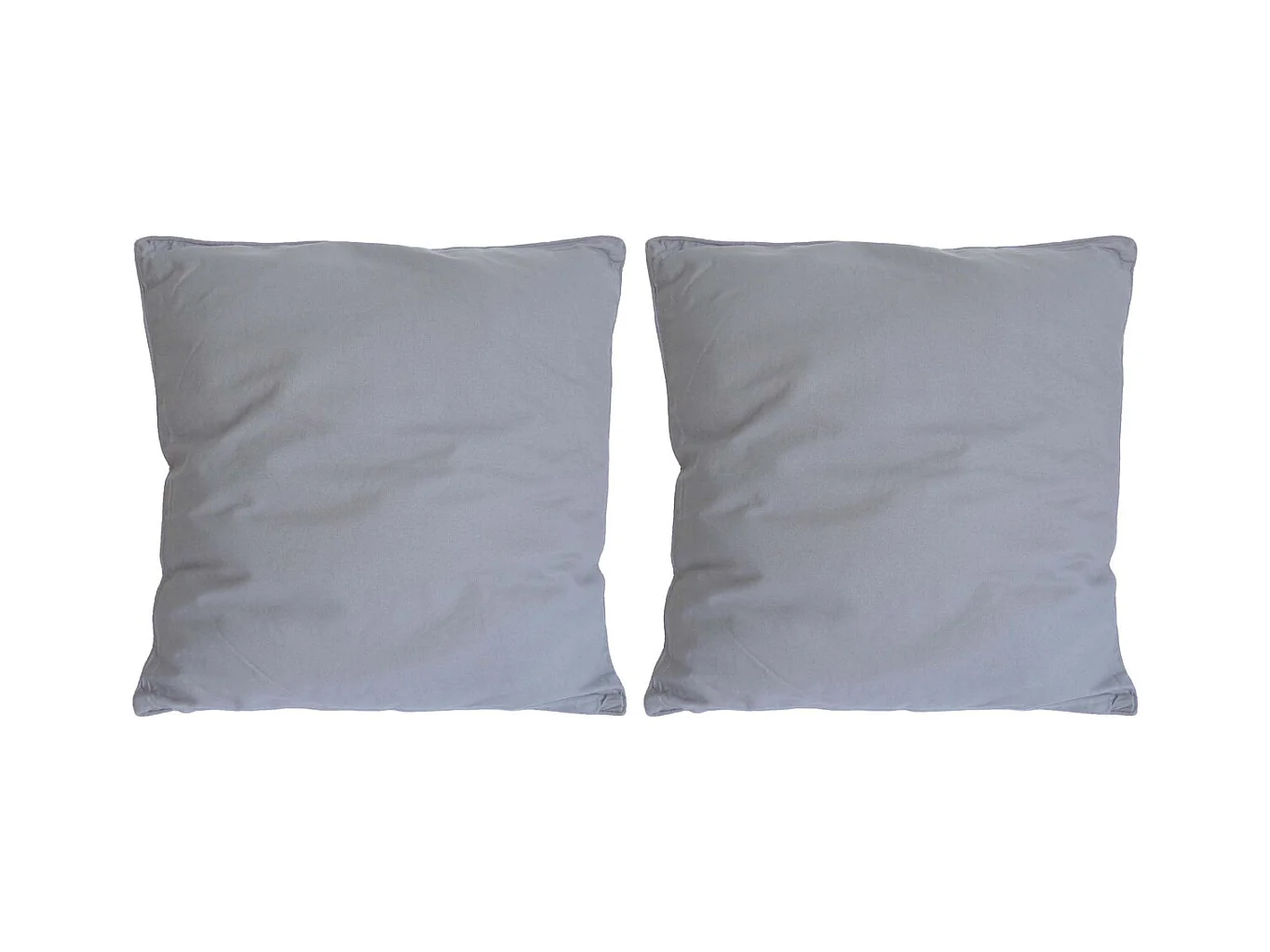 Coussin en coton coloré Salsa 45 cm (Lot de 2)
