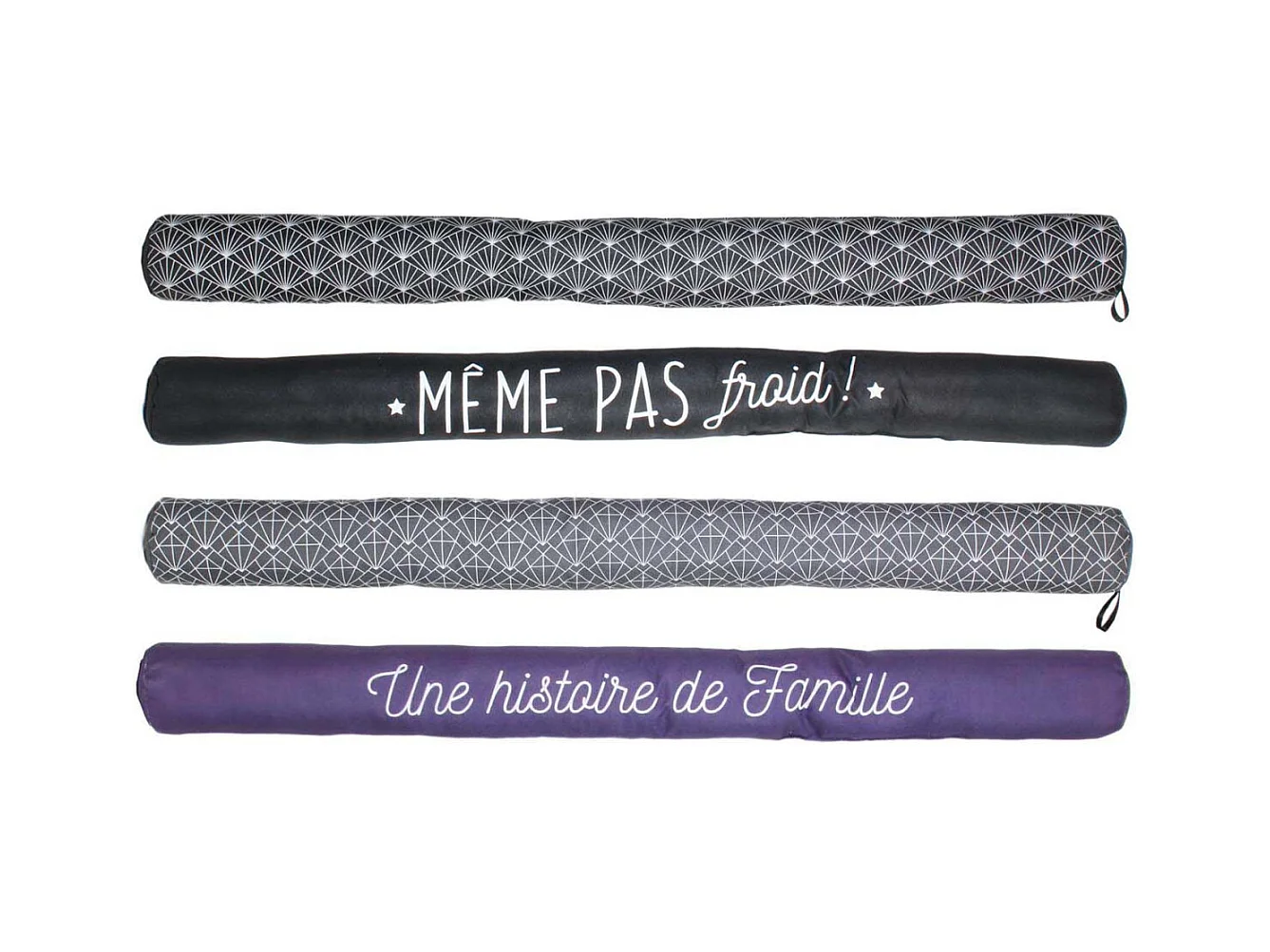 Boudin de porte avec illustrations 80 cm 4 modèles assortis