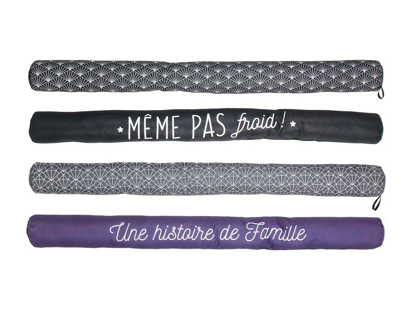 Boudin de porte avec illustrations 80 cm 4 modèles assortis