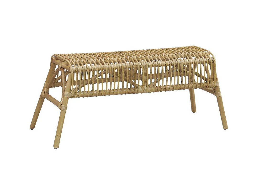 Banc en rotin naturel Keith