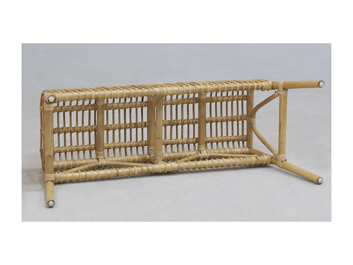 Banc en rotin naturel Keith