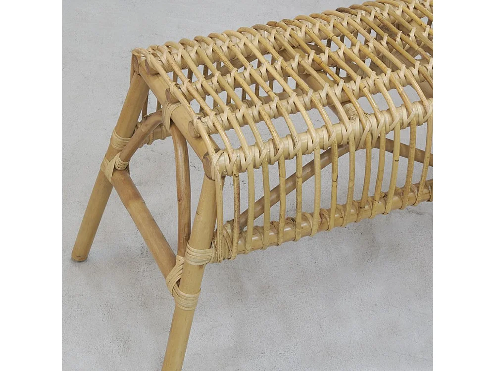 Banc en rotin naturel Keith